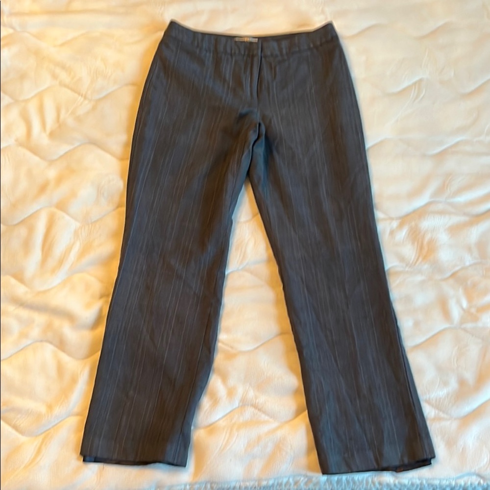 Pendleton Blue Gray Pinstripe 100% Virgin Wool Fully Lined Pants